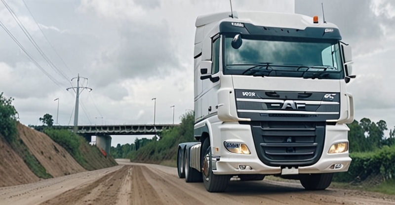 тягач DAF XF для перевозки грузов